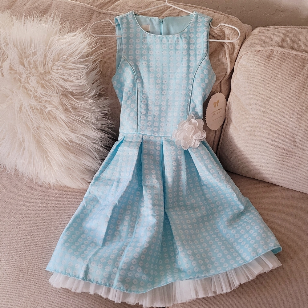 GIRL JACQUARD DRESS